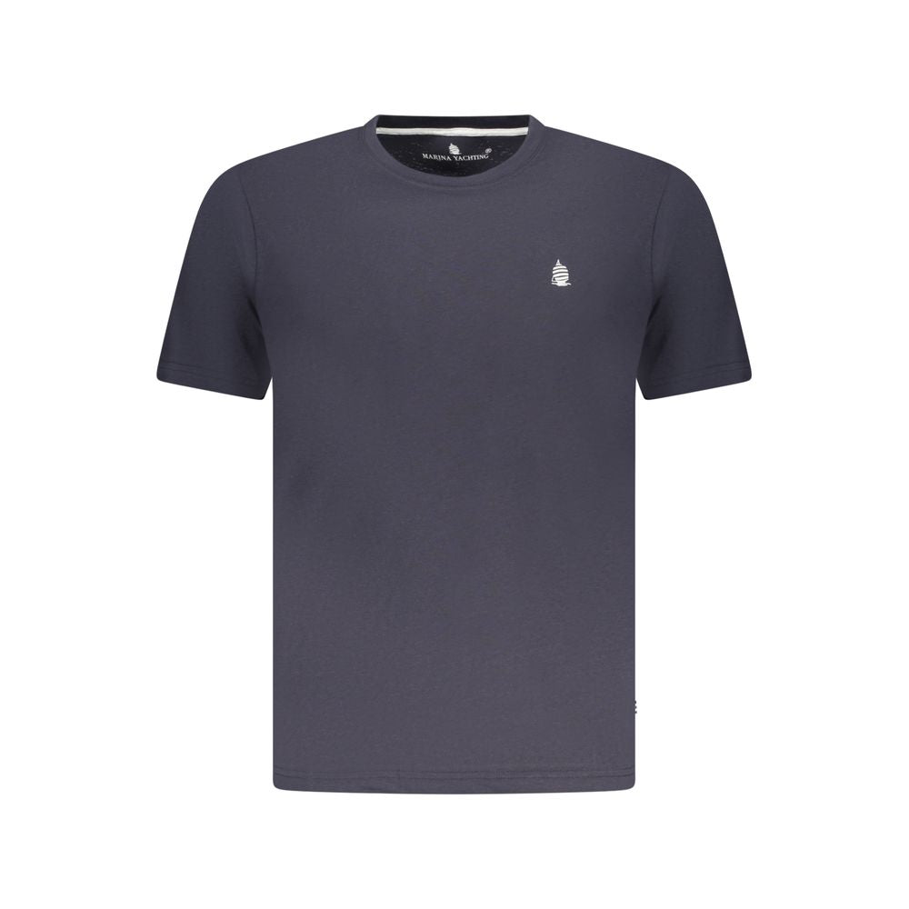 Marina Yachting Blue Cotton Men T-Shirt