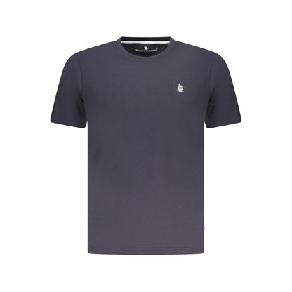 Marina Yachting Blue Cotton Men T-Shirt