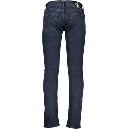 Calvin Klein Blue Cotton Jeans & Pant