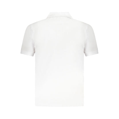 U.S. Grand Polo White Cotton Men Polo Shirt