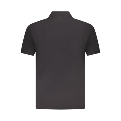 U.S. Grand Polo Black Cotton Men Polo Shirt