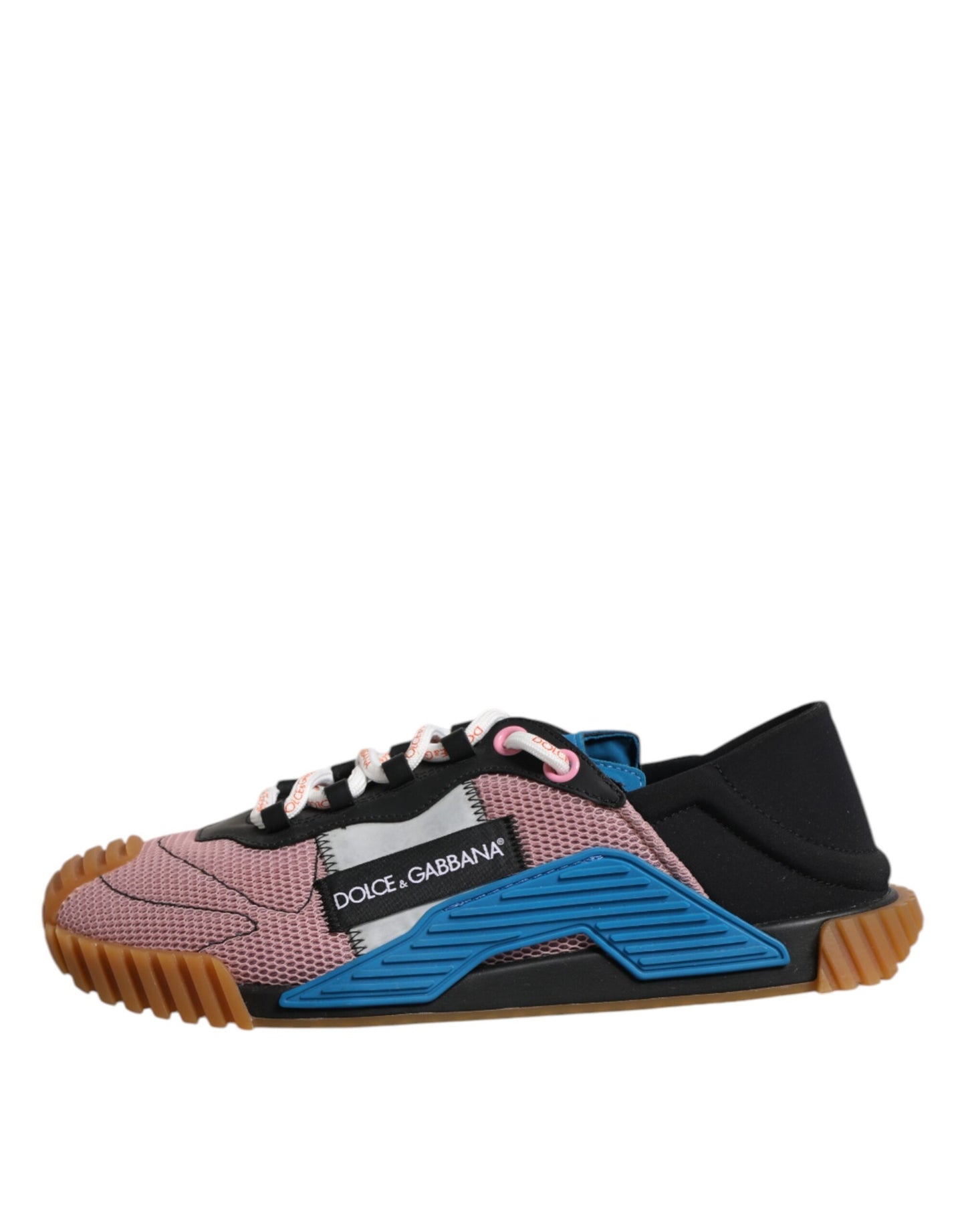 Dolce & Gabbana Multicolor Logo Low Top NS1 Sneakers Shoes