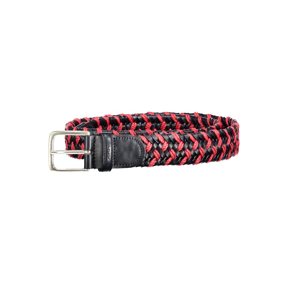 Cintura da uomo in pelle rossa Gant