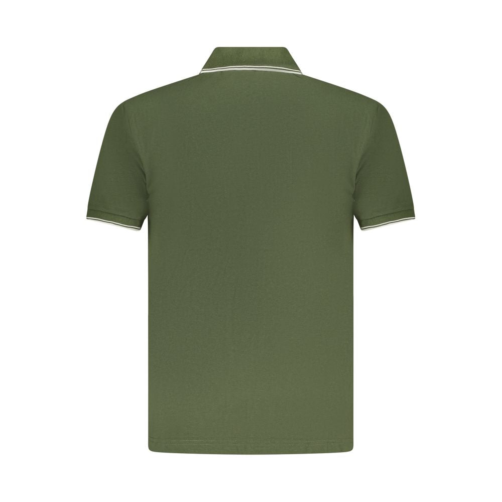 U.S. Grand Polo Green Cotton Men Polo Shirt
