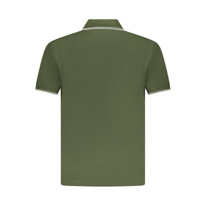 U.S. Grand Polo Green Cotton Men Polo Shirt