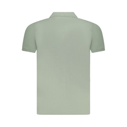 Norway 1963 Green Cotton Men Polo Shirt
