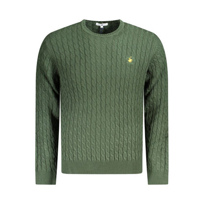 Beverly Hills Green Nylon Sweater