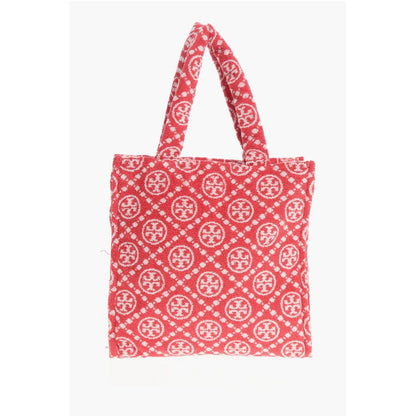 Tory Burch Monogram Terry Tote Bag