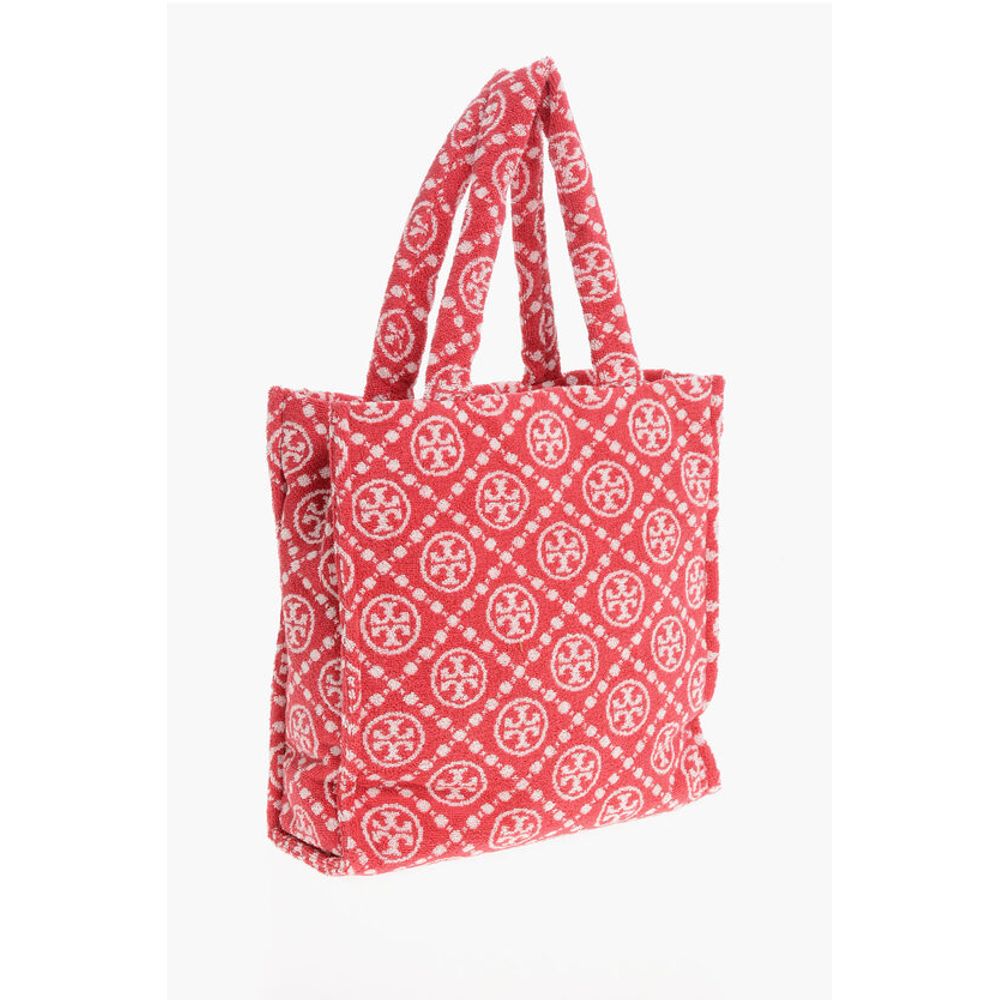 Tory Burch Monogram Terry Tote Bag