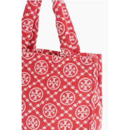 Tory Burch Monogram Terry Tote Bag