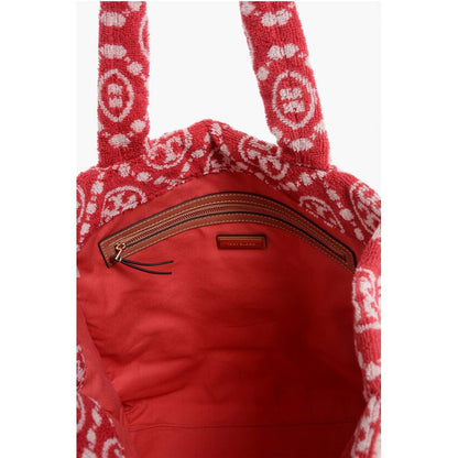 Tory Burch Monogram Terry Tote Bag