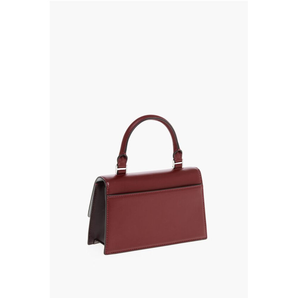 Tory Burch Leather COLORBLOCK Handbag with Logo
