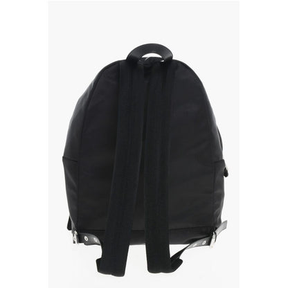 Moschino Nylon Backpack with Logoed Outer Pocket