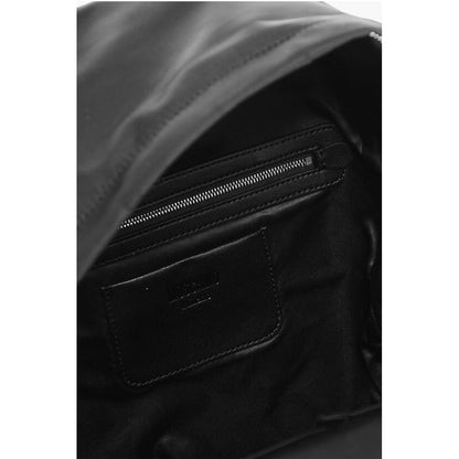 Moschino Nylon Backpack with Logoed Outer Pocket