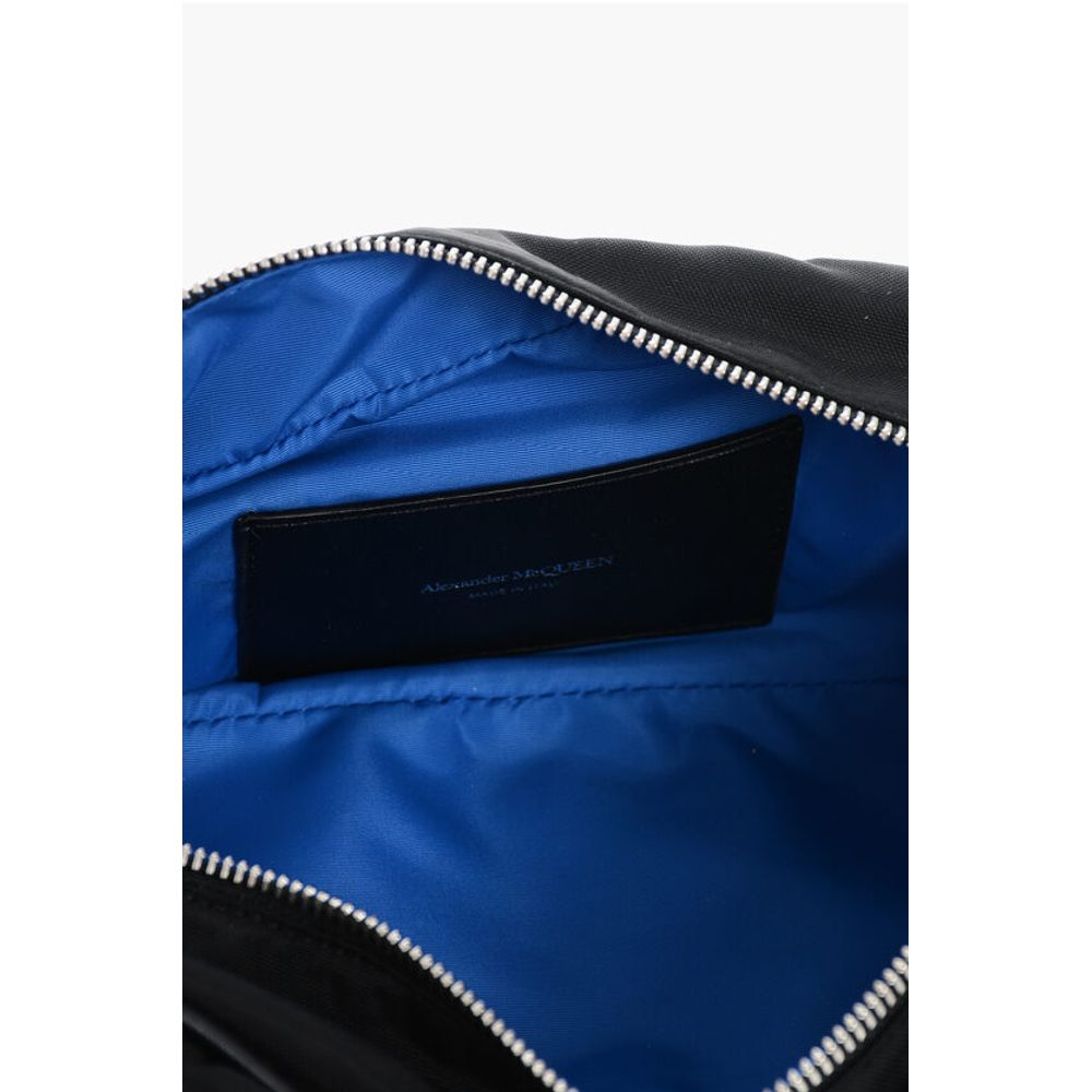 Alexander McQueen Nylon Beauty Case with Leather Details