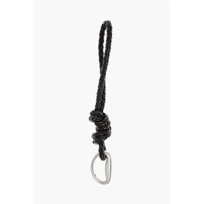 Bottega Veneta Woven Leather LOOP Keyring