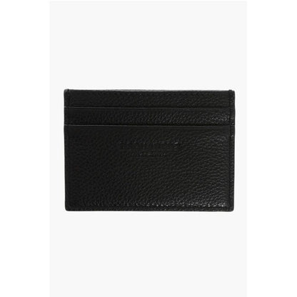 Dsquared² Textured Leather Card Holder with Printed Logo