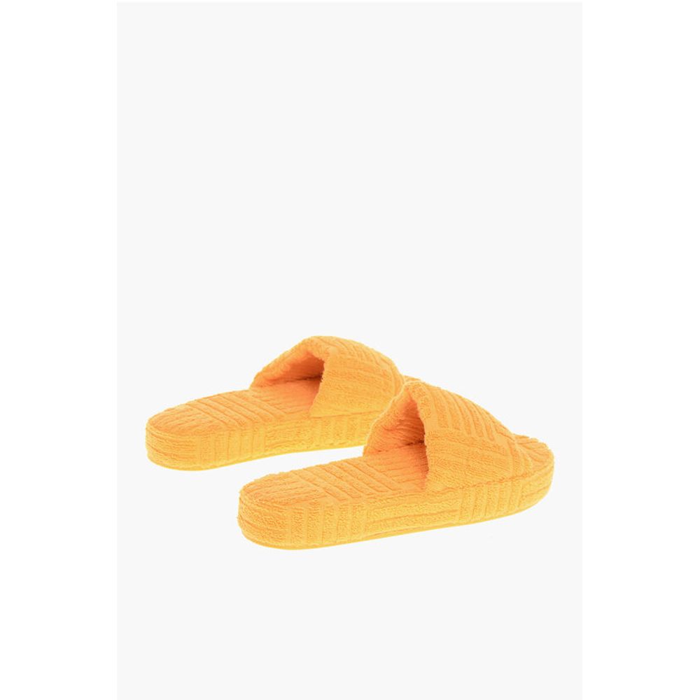 Bottega Veneta Jacquard Terry GEOMETRIC SPONGE Sliders