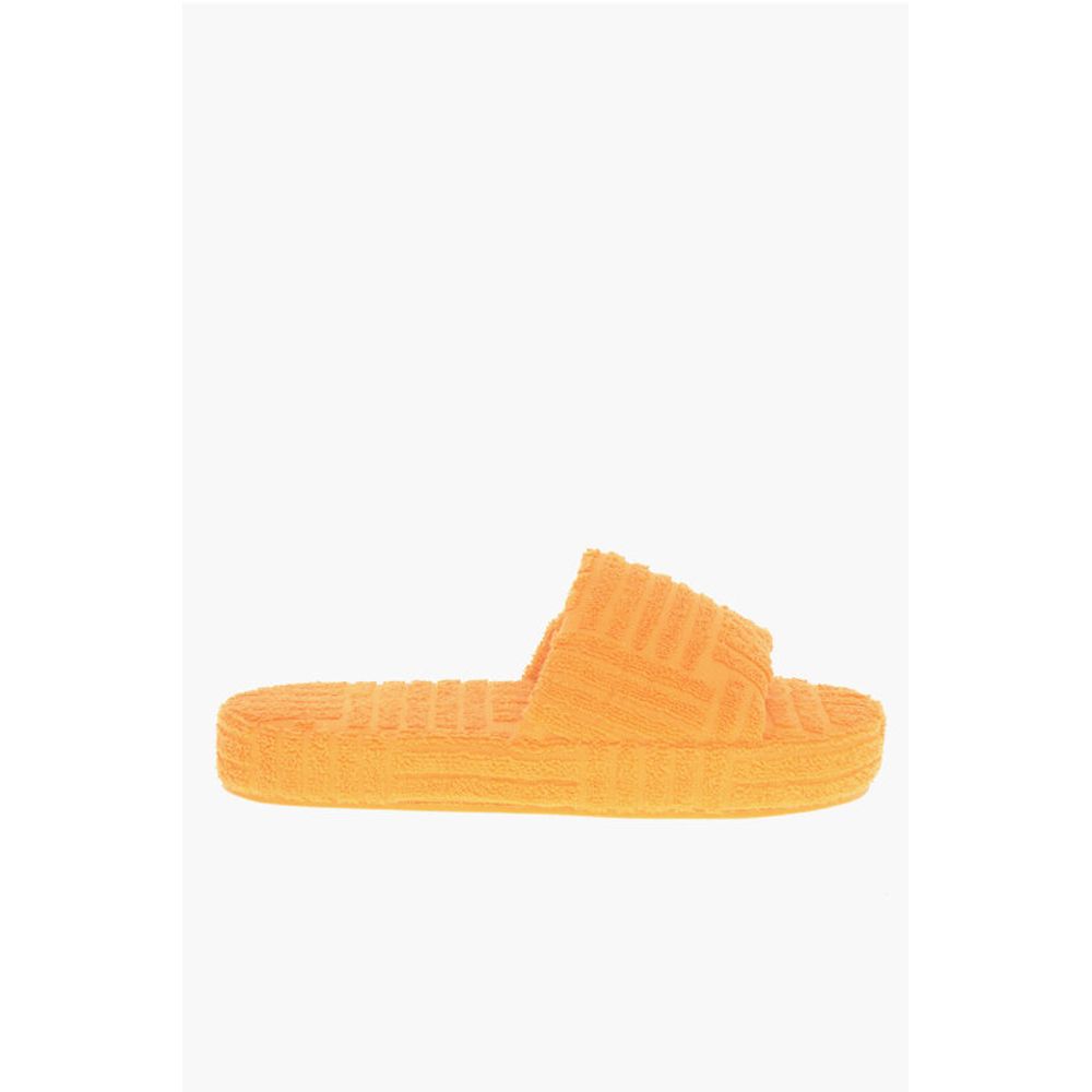 Bottega Veneta Jacquard Terry GEOMETRIC SPONGE Sliders