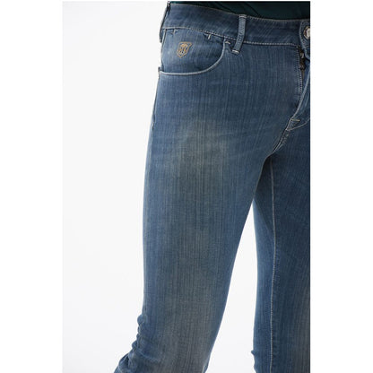 Corneliani ID Stretch Cotton Slim Fit Denims 16cm