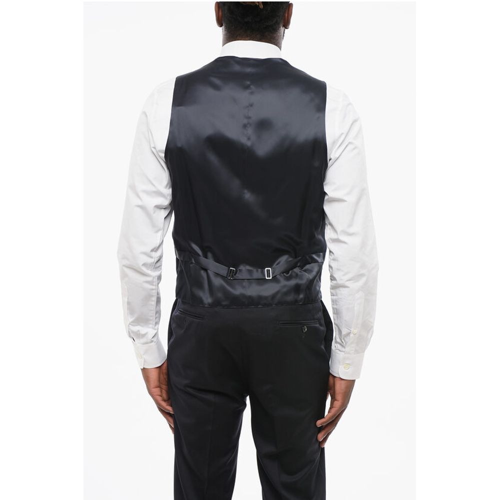 Corneliani CC COLLECTION Double Breasted REWARD Wool Vest