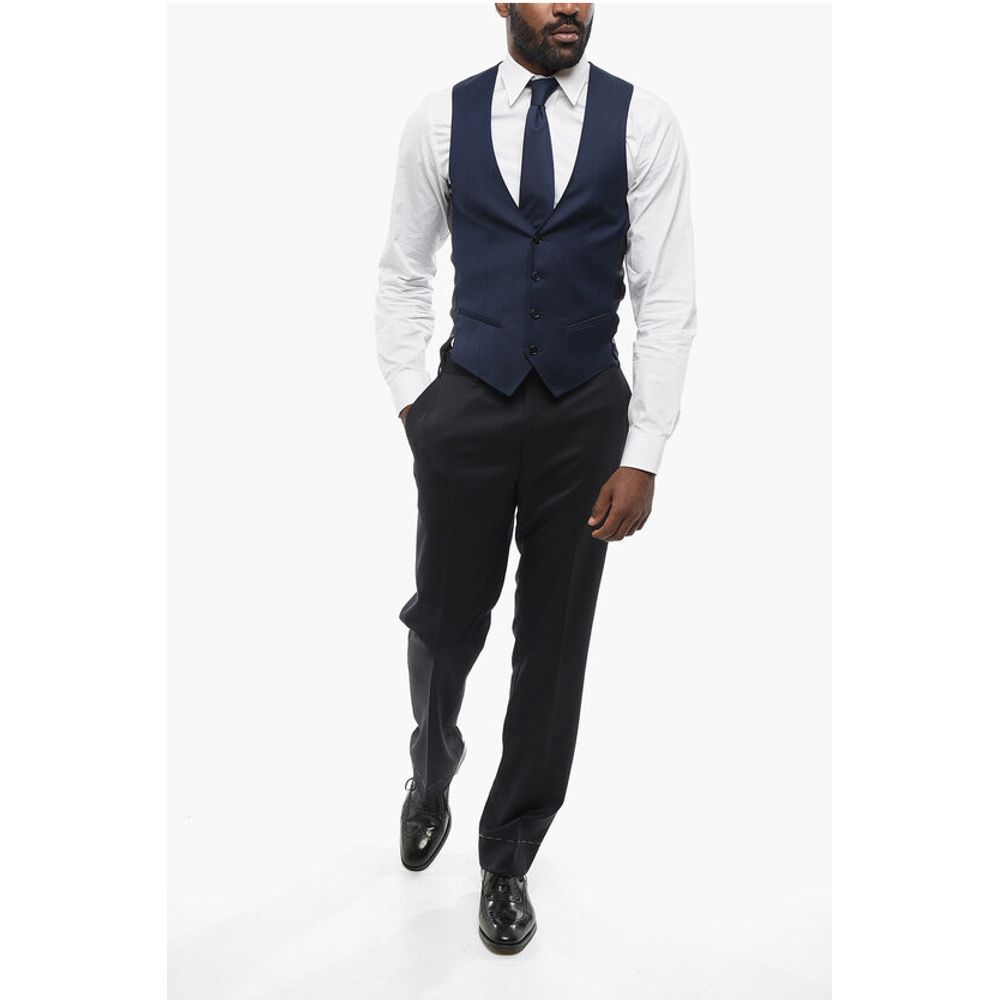 Corneliani CODE Wool 4 Buttons Vest