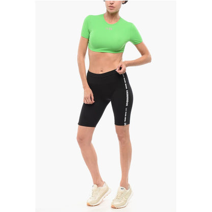 Dsquared² Printed ICON Crop Top