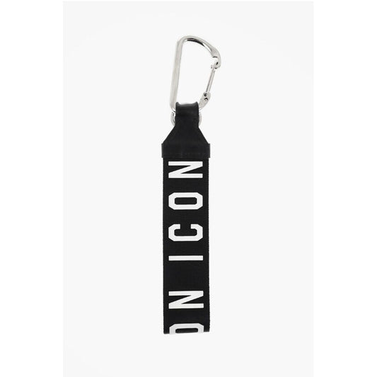 Dsquared² ICON Ribbon Keyring with Embossed Logo