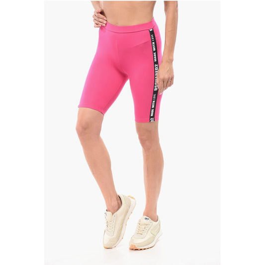 Dsquared² Underwear Biker Leggings with Logoed Bands