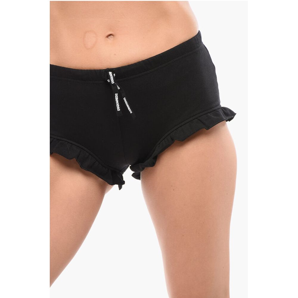 Dsquared² Ruffle Detailed Pijama Shorts