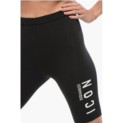 Dsquared² Underwear ICON Biker Leggings with Print