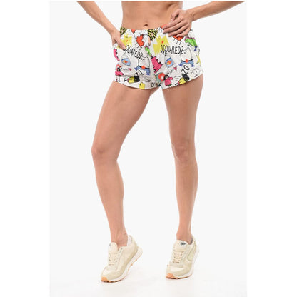 Dsquared² Printed Cotton Pijama Shorts