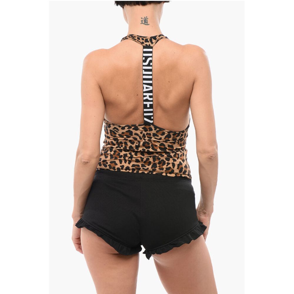 Dsquared² Animal Patterned Pijama Top