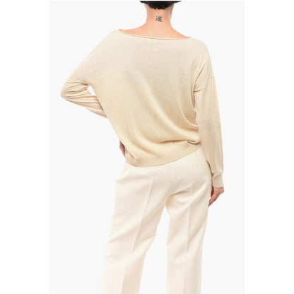 Roberto Collina Solid Color Merino Wool Sweater