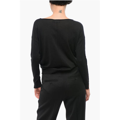 Roberto Collina Solid Color Merino Wool Sweater
