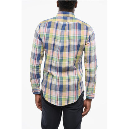 Polo Ralph Lauren Button-down Plaid Linen Shirt