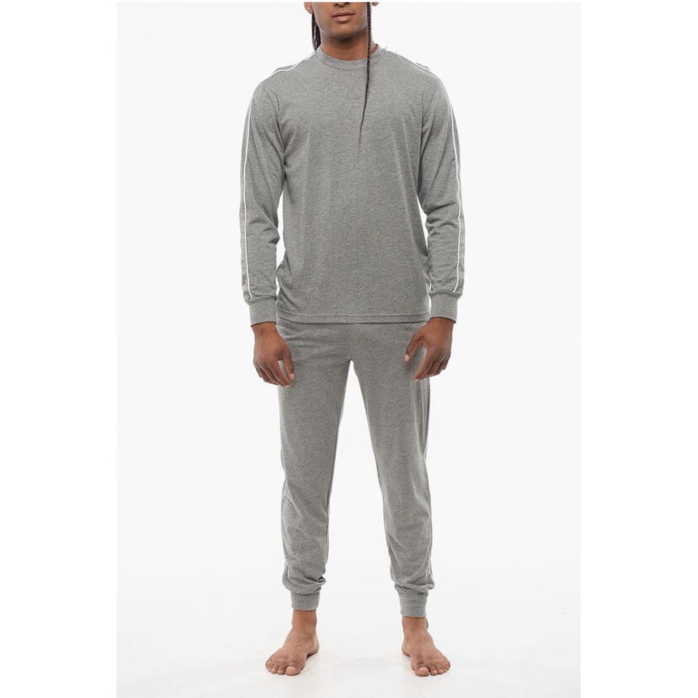 Diesel Long Sleeved Cotton Blend Pyjamas
