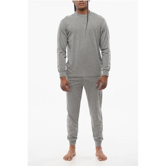Diesel Long Sleeved Cotton Blend Pyjamas