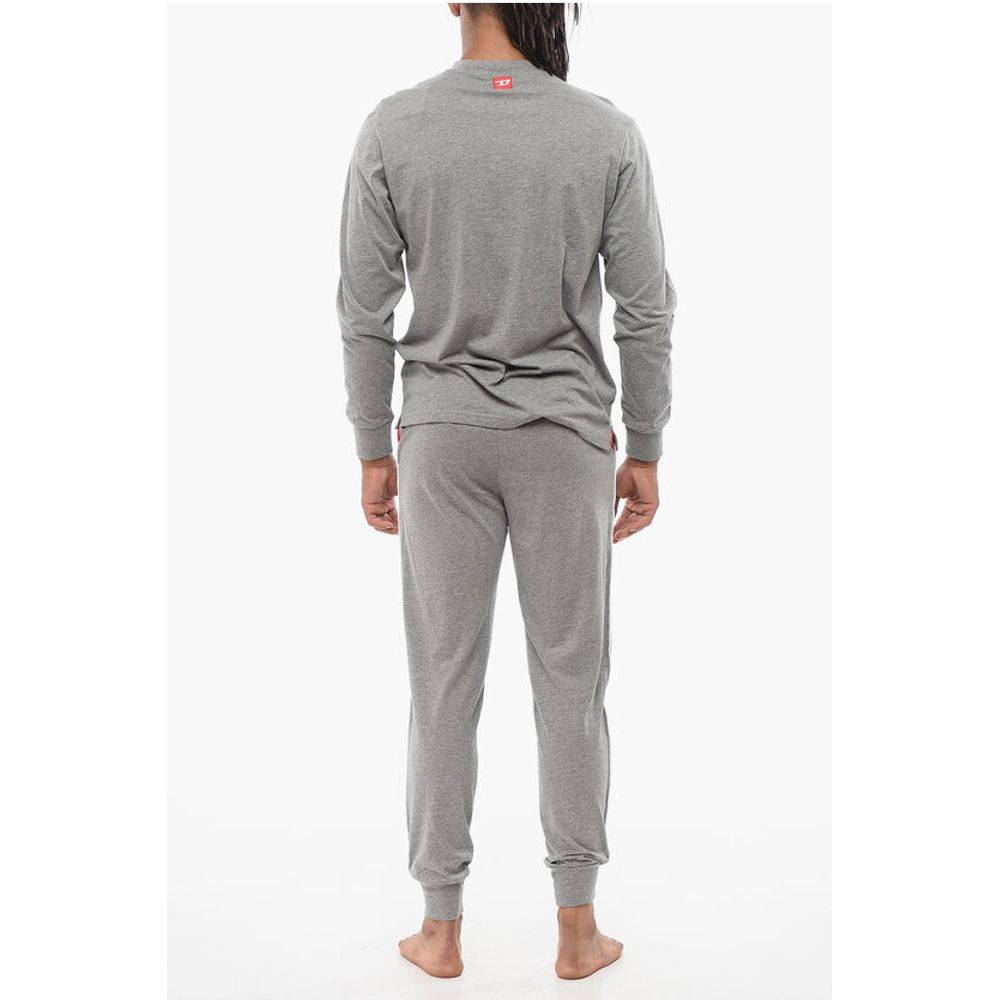 Diesel Long Sleeved Cotton Blend Pyjamas