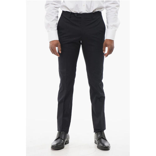 Corneliani Cotton Blend LEADER Pants with Flush Pockets