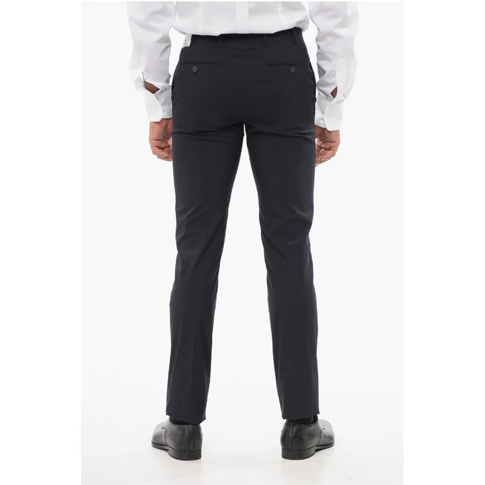 Corneliani Cotton Blend LEADER Pants with Flush Pockets