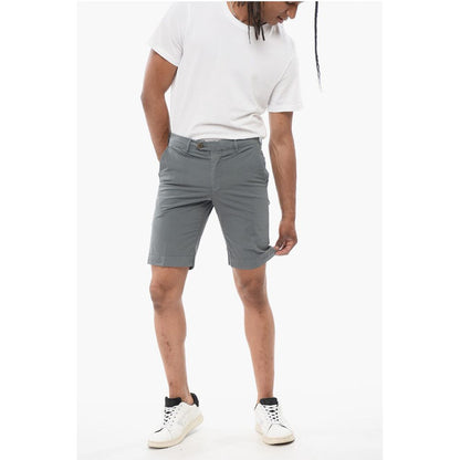 Corneliani ID Stretch Cotton Chinos Shorts