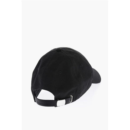 Alexander McQueen Cotton Cap with Embossed Logo
