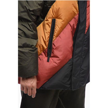 Dsquared² Turtleneck Down Jacket with Hidden Placket