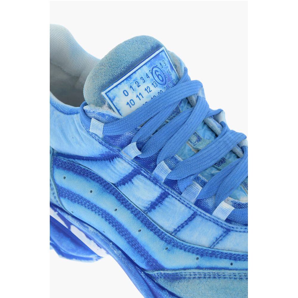 Maison Margiela MM6 Lace-up Sneakers with Tie-dye Effect