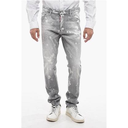 Dsquared² Tapered Fit Cool Guy Denims with Paint Motif