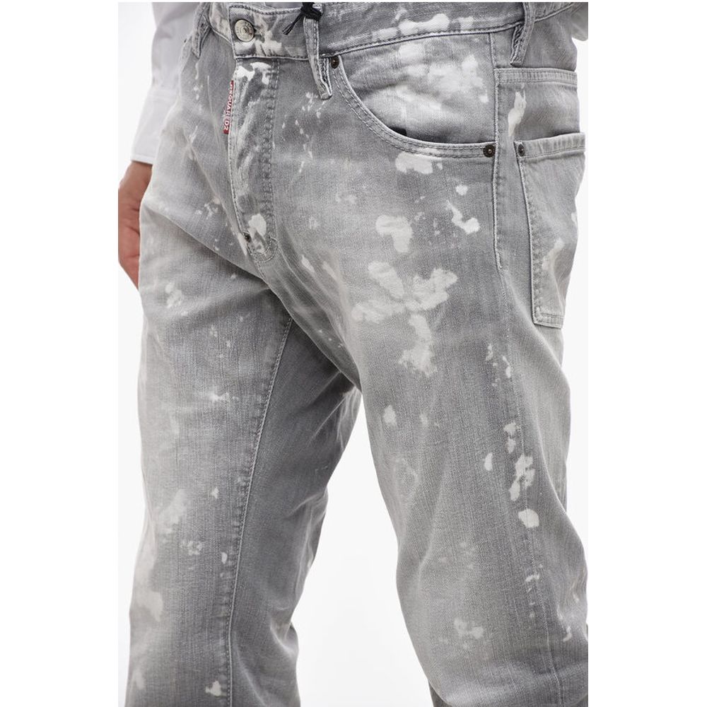 Dsquared² Tapered Fit Cool Guy Denims with Paint Motif