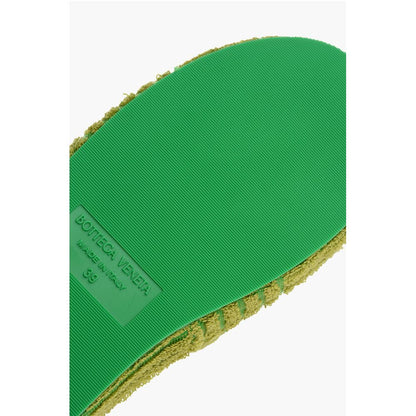 Bottega Veneta Jacquard Terry GEOMETRIC SPONGE Sliders