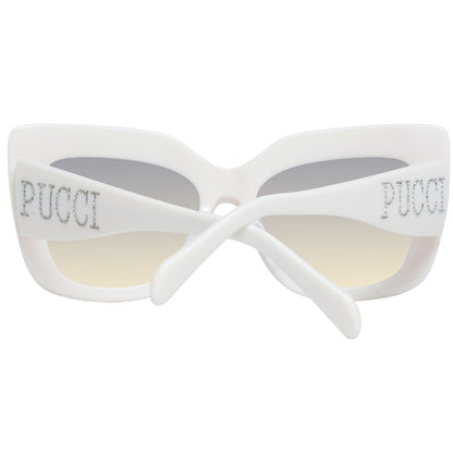 Emilio Pucci White Women Sunglasses