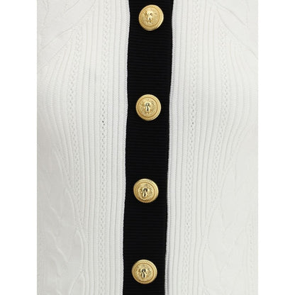 Balmain Contrast trim Cardiga